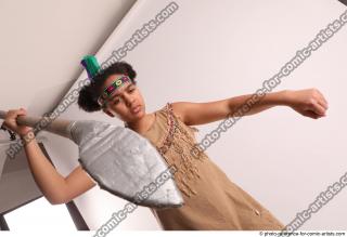 ANISE STANDING POSE WITH SPEAR